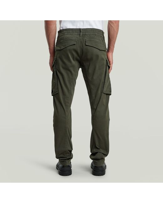 G-Star Rovic Trainer Zip 3D Regular Tapered in het Green voor heren