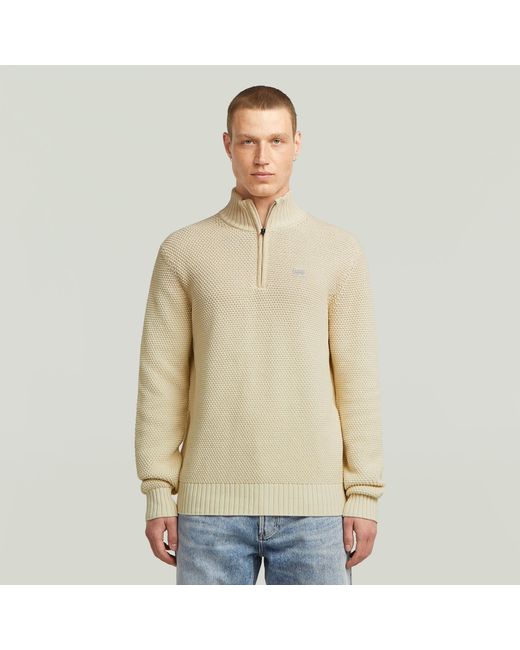 Pull Honey Comb Structure Skipper G-Star pour homme en coloris Natural