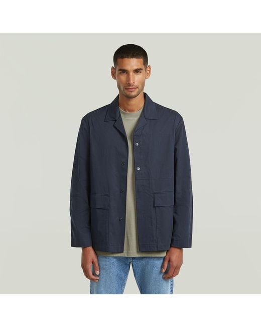 G-Star Blue Marseille Blazer for men