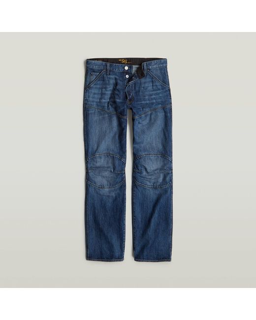 G-Star Blue Elwood 3D Regular Jeans for men