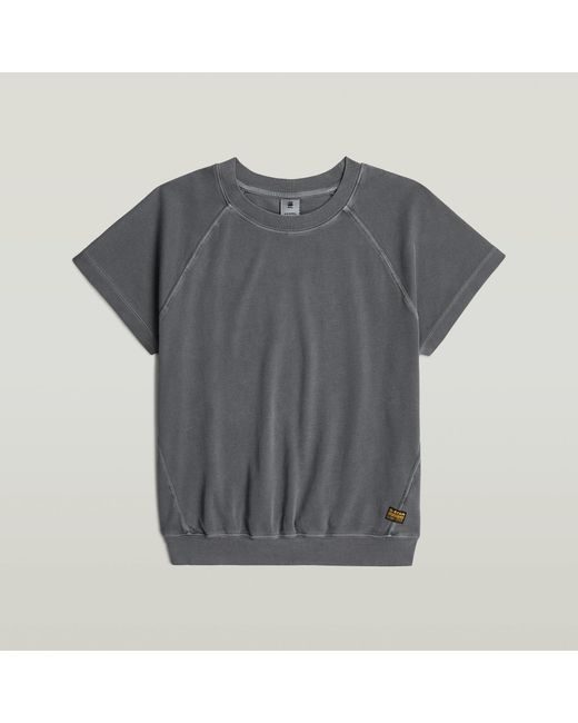 G-Star Gray Raglan T-Shirt