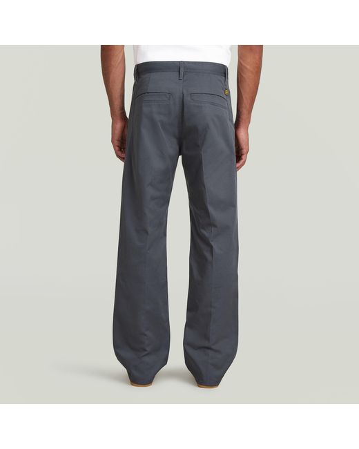 G-Star Blue Relaxed Straight Chino for men