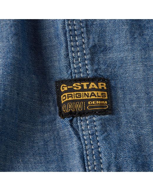 Chemise Nimes Regular G-Star RAW pour homme en coloris Blue