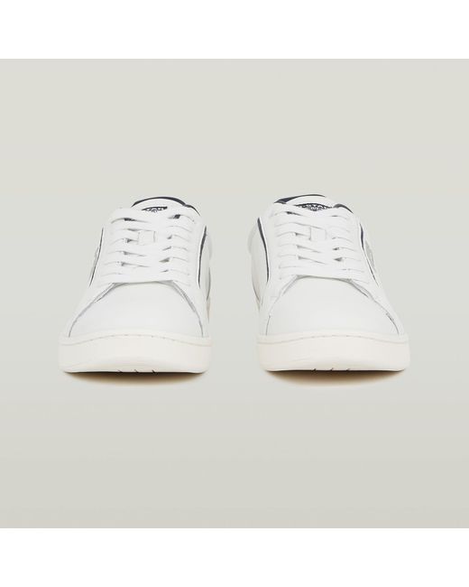 G-Star Cadet Iv Lea Sneakers in het White voor heren