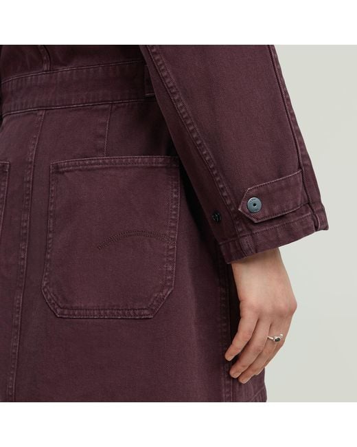 G-Star Red Moto Mini Dress