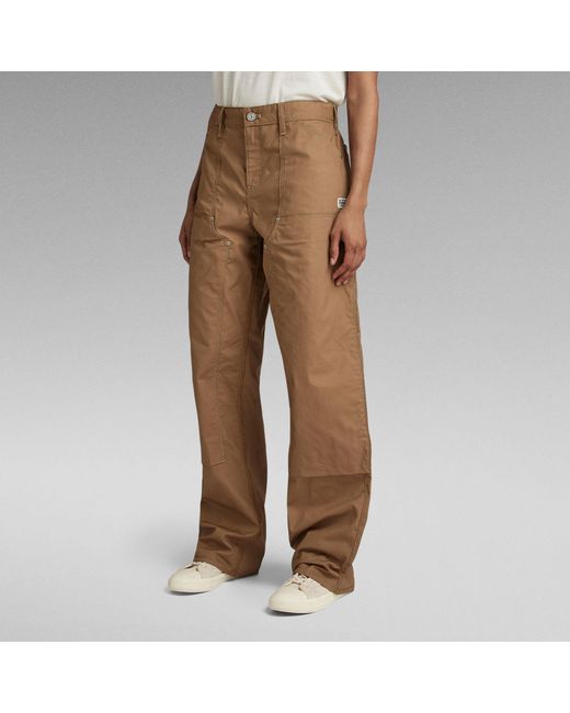 Pantalon Judee Carp G-Star RAW en coloris Brown