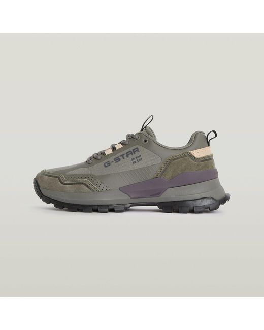 G-Star Gray Rackam Runner Low Sneaker