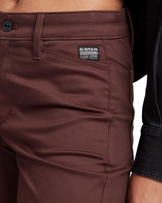 G-Star Red Skinny Cargo Pants 2.0