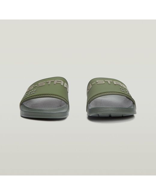 G-Star Green Cart V Tpu Slides for men