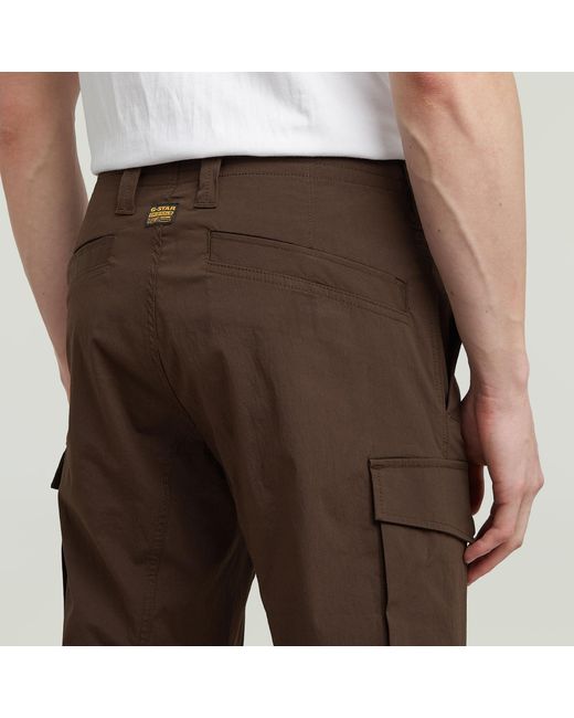 G-Star Brown Core Regular Cargo Pants for men