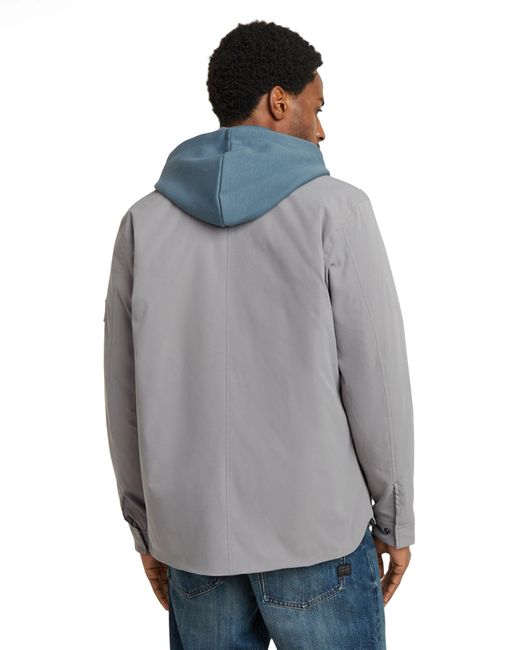 G-Star Blue Lofty Padded Jacket for men