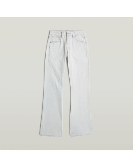 G-Star G-Low Bootcut Jeans in het White