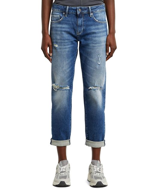 G-Star Blue Kate Boyfriend Cinch Jeans
