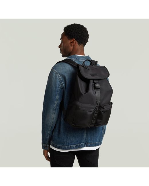 G-Star Black Backpack for men