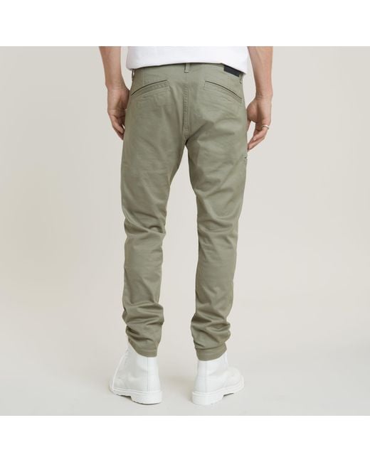 Chino Skinny 2.0 G-Star RAW pour homme en coloris Green