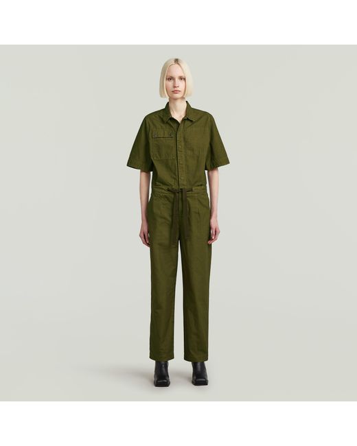 G-Star Green Army Jumpsuit