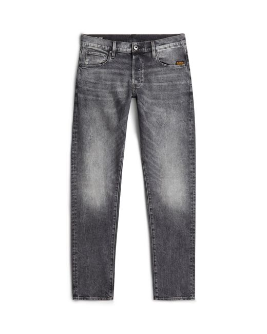 G-Star Gray 3301 Regular Tapered Jeans Ii for men