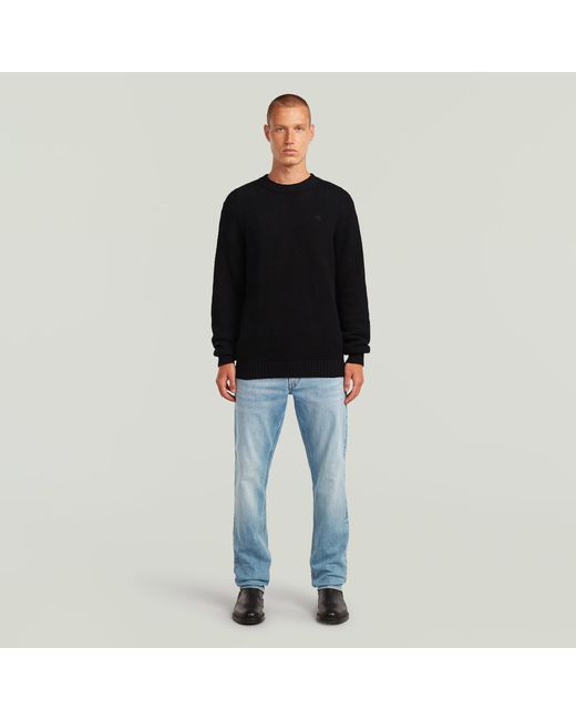 Pull Honey Comb Structure G-Star pour homme en coloris Black