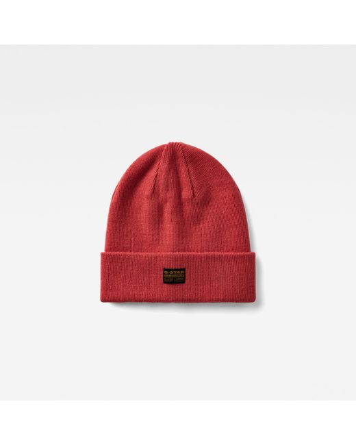 Bonnet Effo Long G-Star RAW pour homme en coloris Red