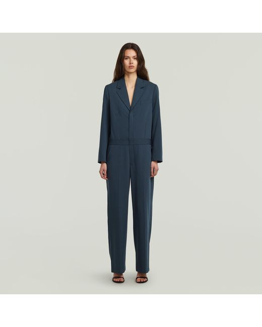 G-Star Blazer Jumpsuit in het Blue