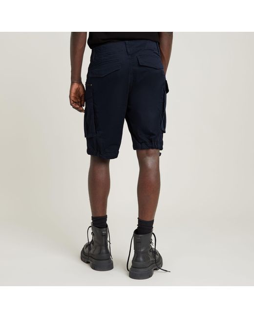 G-Star Rovic Zip Relaxed Shorts in Blue für Herren