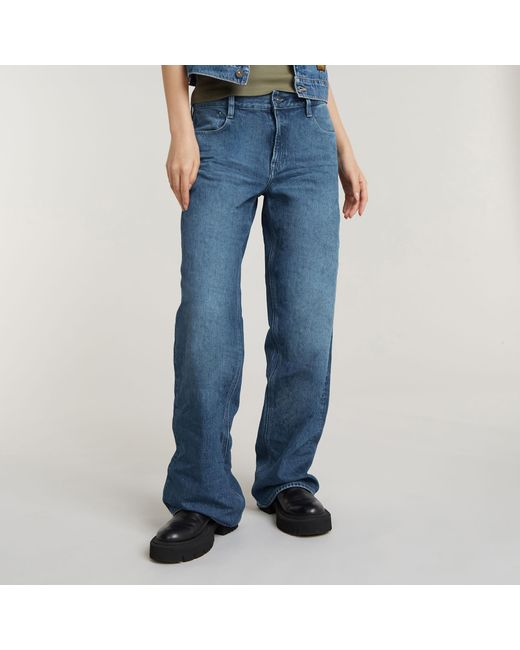 G-Star RAW Blue Judee Low Waist Loose Jeans