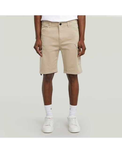 G-Star Natural Roxic Shorts for men