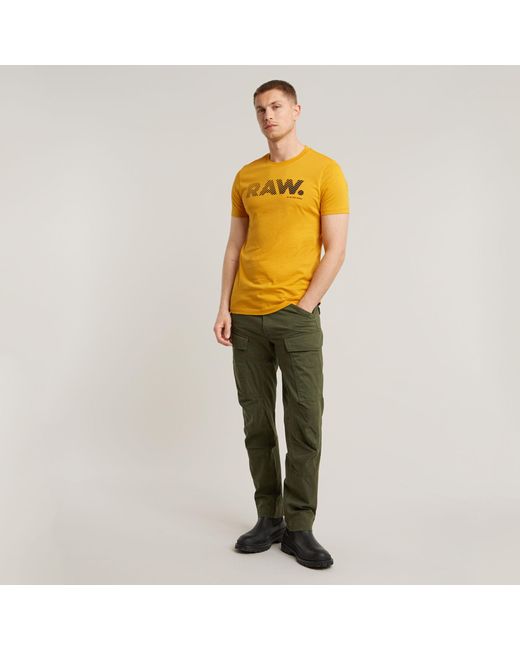 G-Star RAW Cargo 3D Regular Tapered Hose in Green für Herren