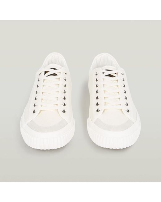 G-Star RAW Deck Basic Sneakers in het White voor heren