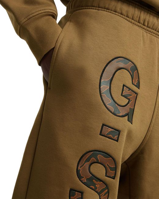 G-Star Natural Embro Print Loose Tapered Sweat Pants for men