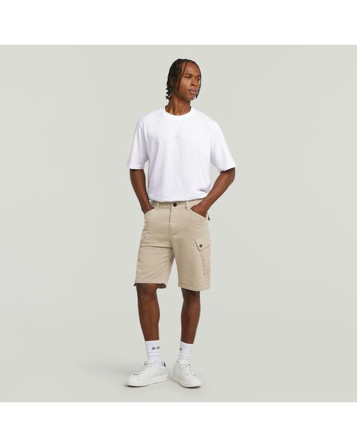 G-Star Natural Roxic Shorts for men