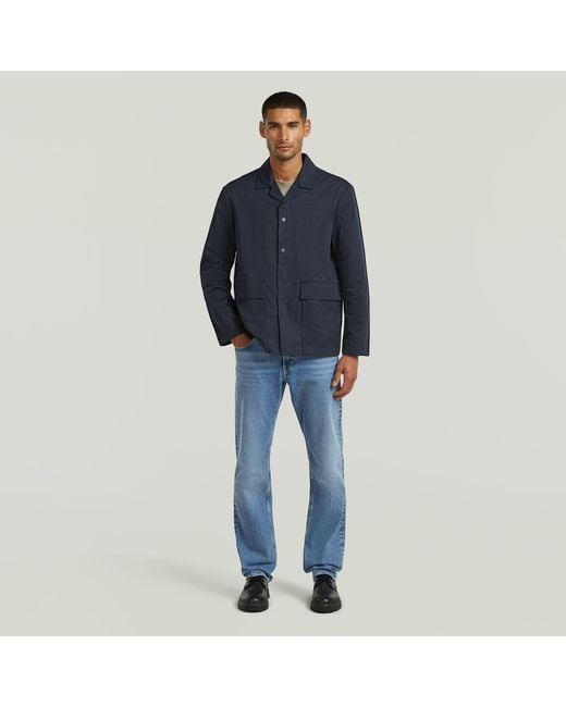 G-Star Blue Marseille Blazer for men