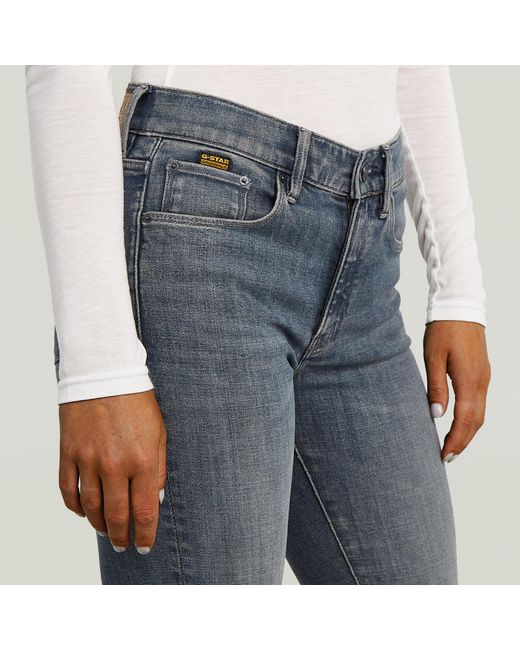 G-Star 3301 Flare Jeans in het Blue