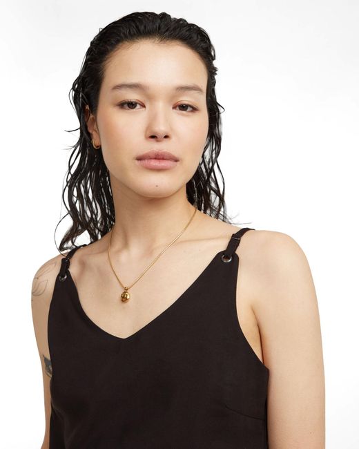 G-Star Black Fluid Strap Jumpsuit