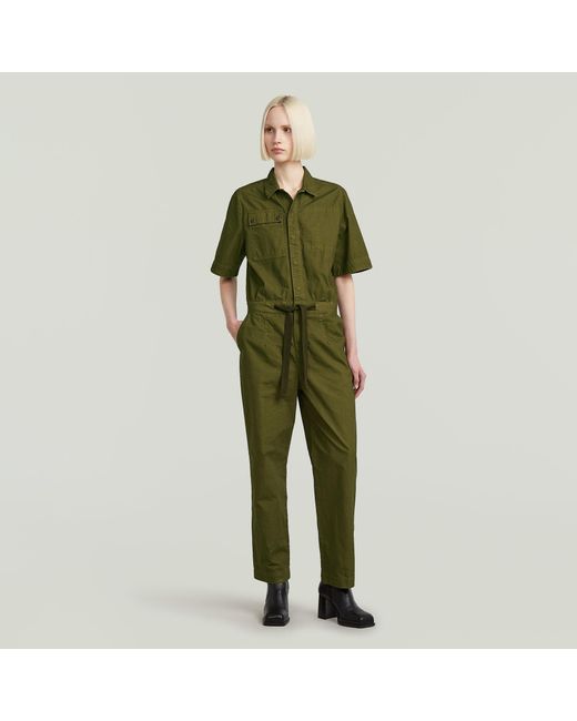G-Star Green Army Jumpsuit