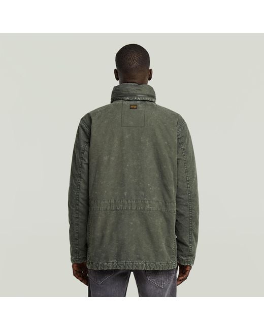 G-Star Rovic Padded Field Jacket in het Green voor heren