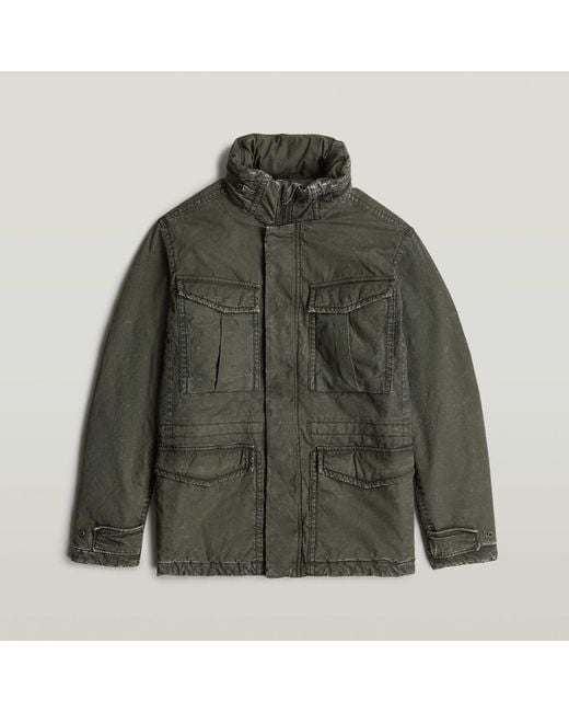 G-Star Rovic Padded Field Jacket in het Green voor heren
