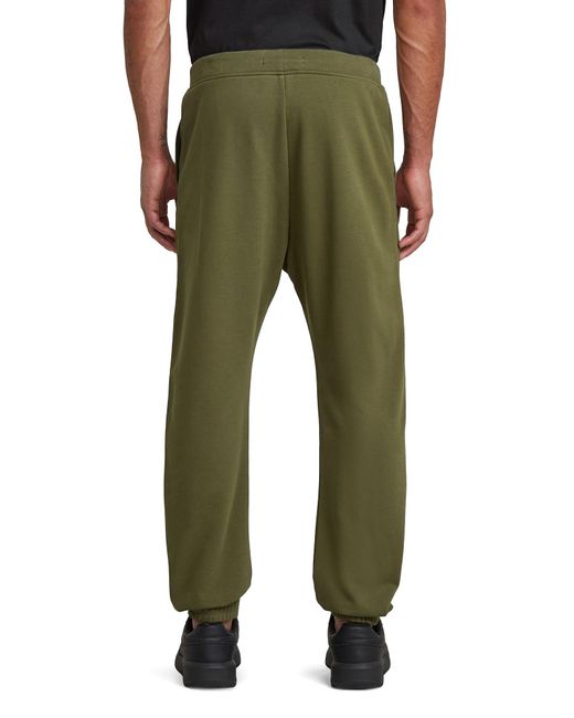 G-Star Green Script Sweatpants for men