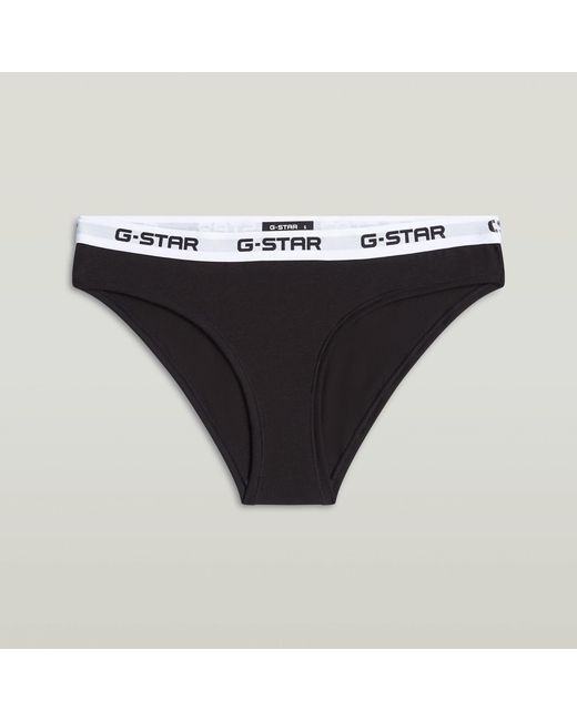 G-Star Black Hipster Brief 3-Pack