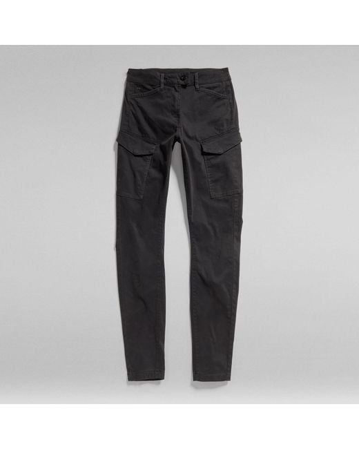G-Star Black Blossite G-Shape Army High Skinny Pants