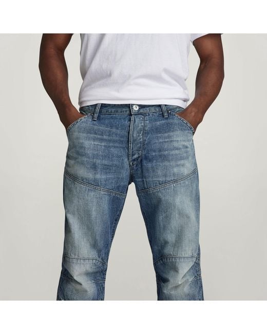 G-Star G-Star Elwood 3D Regular Jeans in het Blue voor heren
