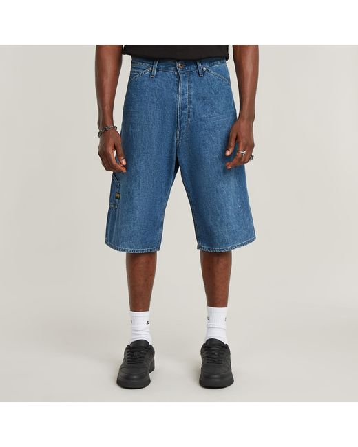G-Star Bam Logger Short in het Blue voor heren