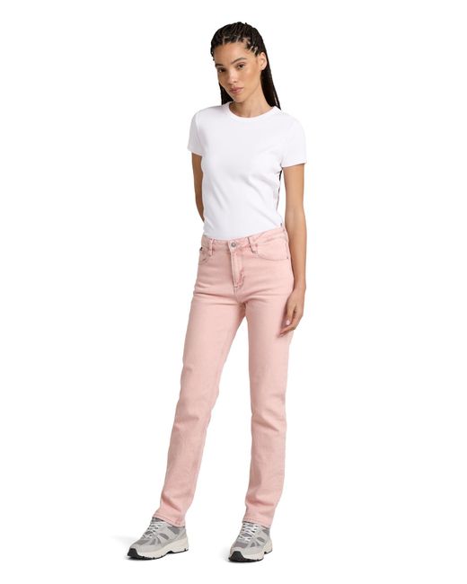 G-Star Pink Iggie Straight Jeans