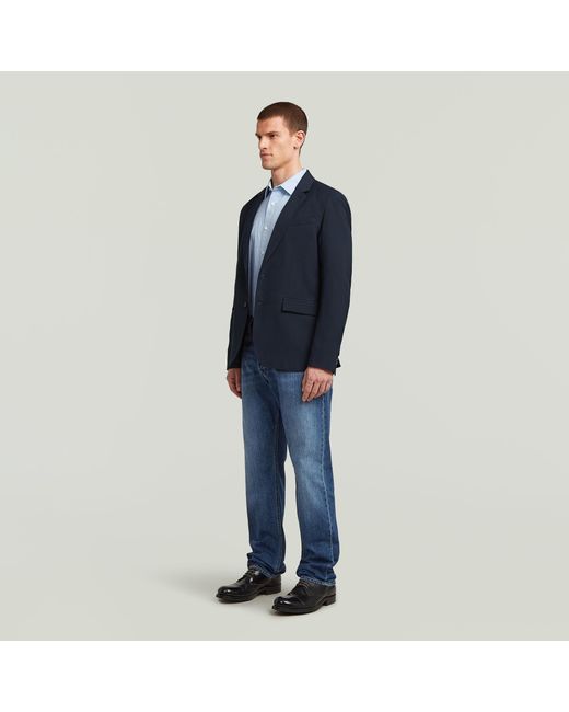 G-Star Stadial Blazer in het Blue voor heren
