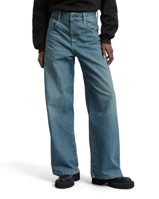 G-Star Blue Skater High Loose Jeans