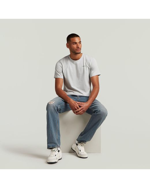 G-Star Blue Dakota Regular Straight Jeans for men