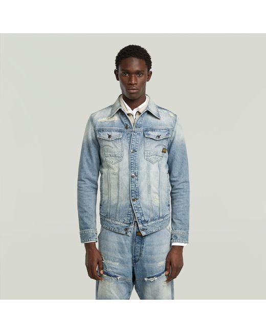 G-Star Essential Arc 3D Jacke in Blue für Herren