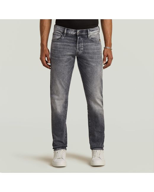 Jean 3301 Regular Tapered Ii G-Star pour homme en coloris Gray