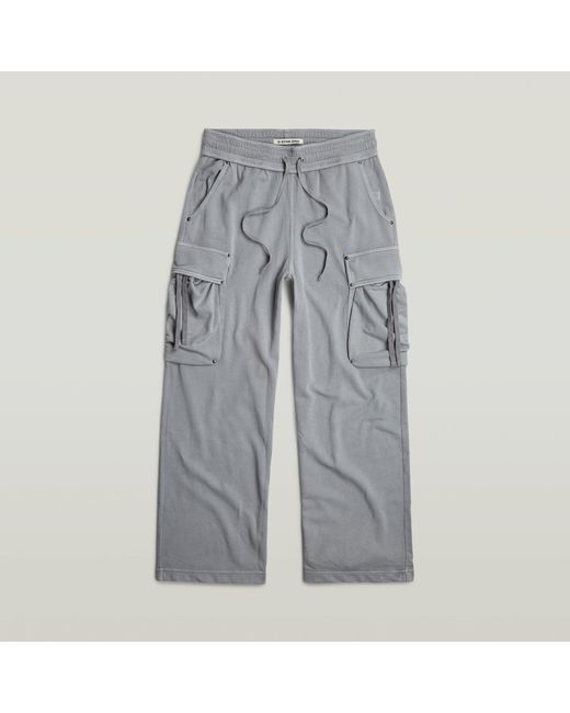 Pantalon De Survêtement Lightweight Utility Loose G-Star RAW en coloris Gray
