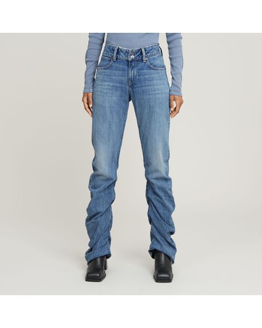 G-Star Blue G-Staq Low Bootcut Jeans